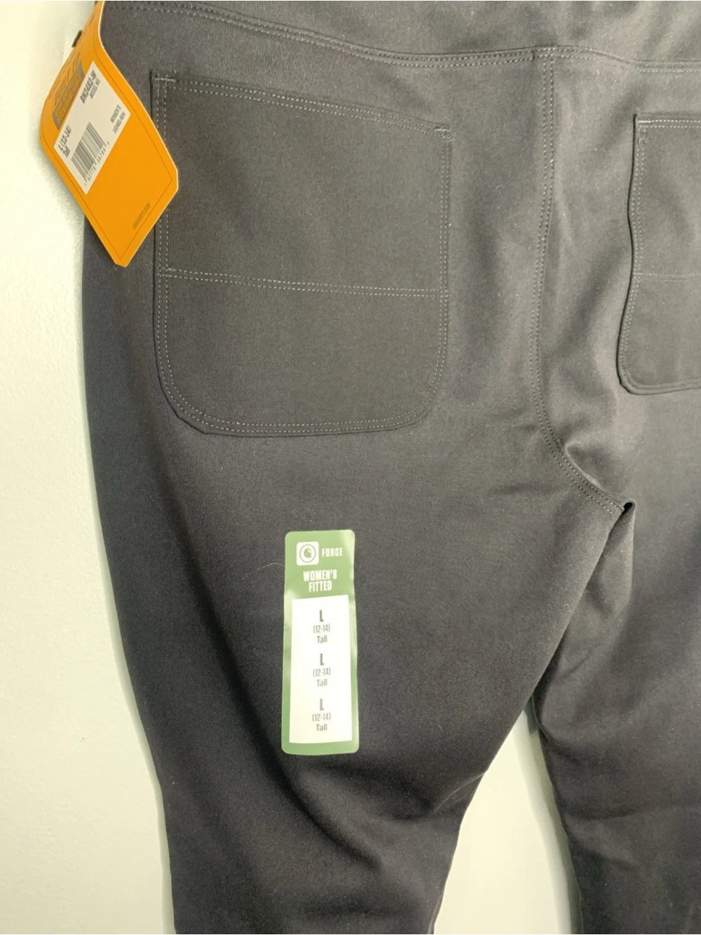 Carhartt Womens Black Force Fitted Lightweight Ankle Length Leggings Size L Tall - Picture 8 of 9